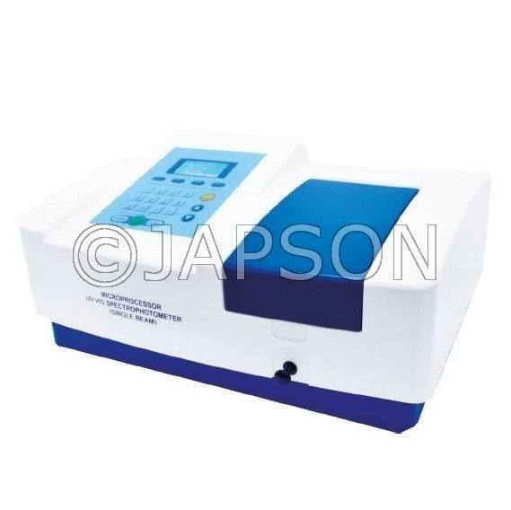 Single Beam UV-VIS Spectrophotometer (With Professional Scanning Software) Single Beam UV-VIS Spectrophotometer (With Professional Scanning Software)